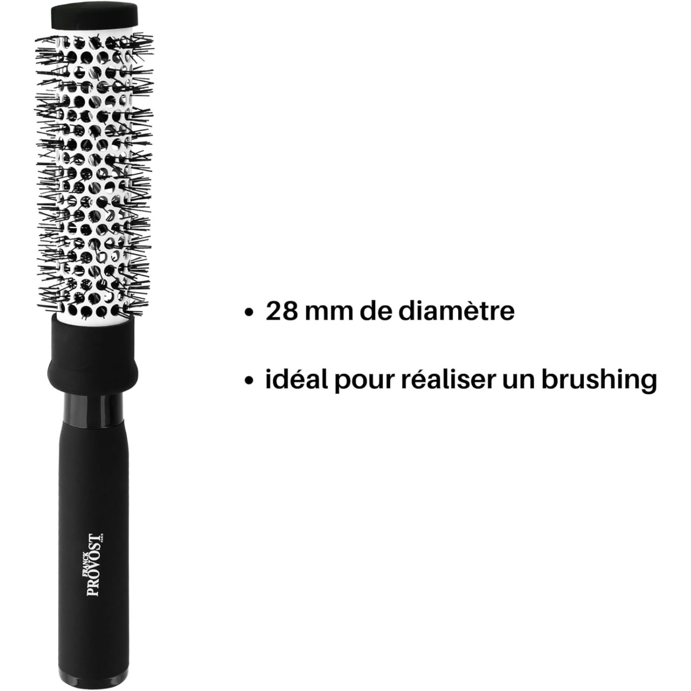 Brosse Pro Ronde Brushing Ceramique MM Picots Nylon 0047 Franck Provost