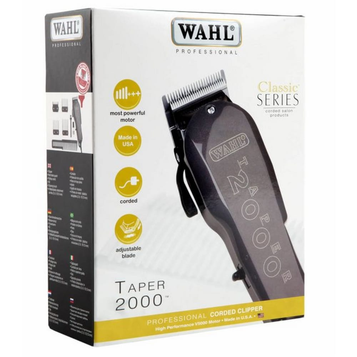 Tondeuse a Cheveux Professionnelle -Wahl -Classic Series Taper 2000W -T2000