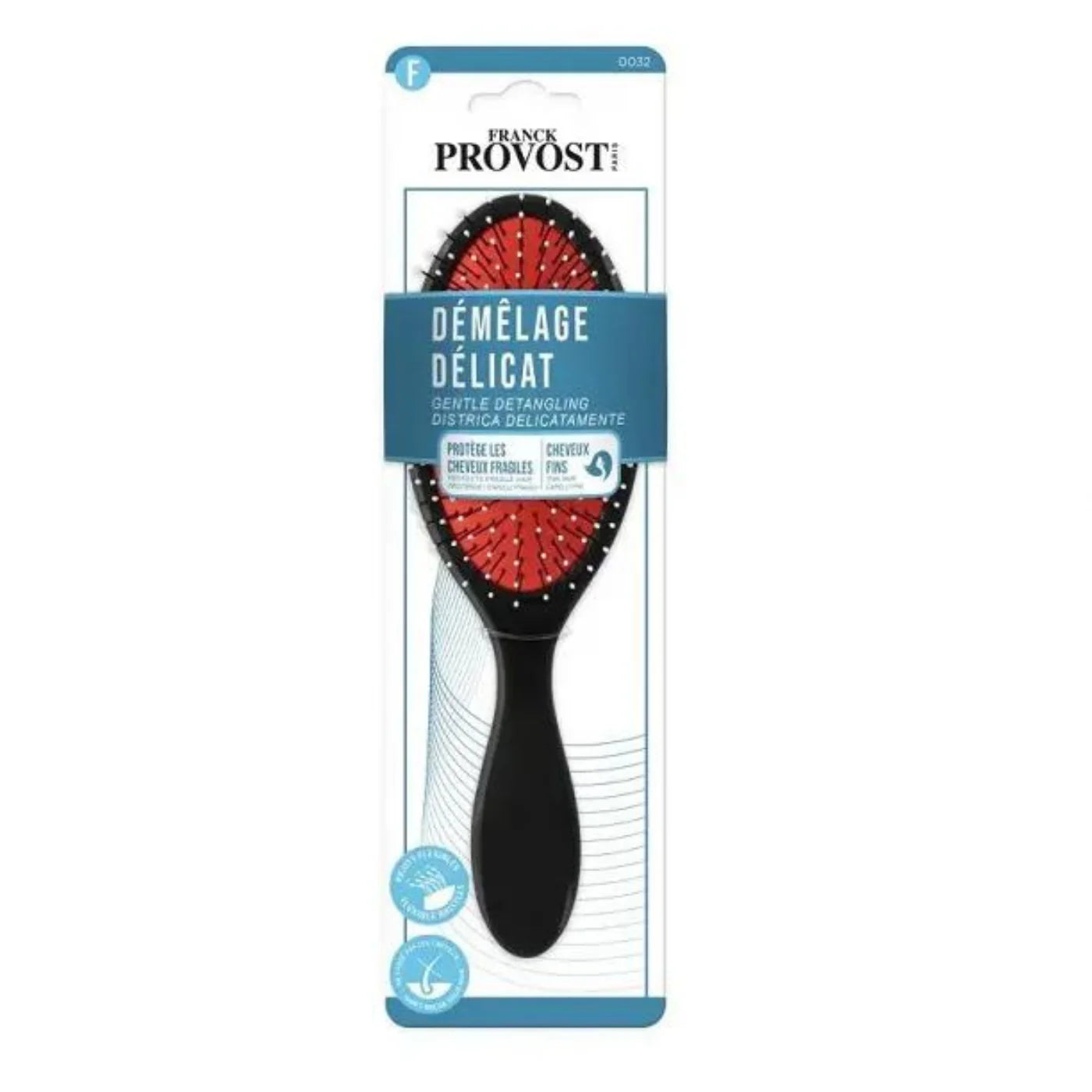 Brosse Rouge Nylon - Franck Provost - 0032