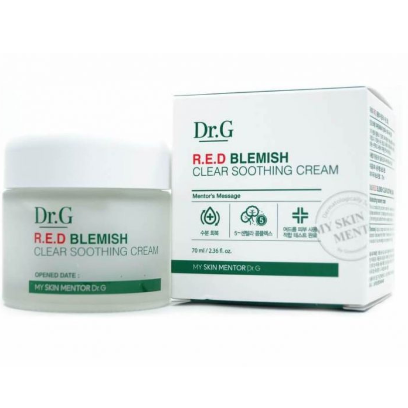 Red Blemish Clear Soothing Cream 70mL- Dr.G - 652465