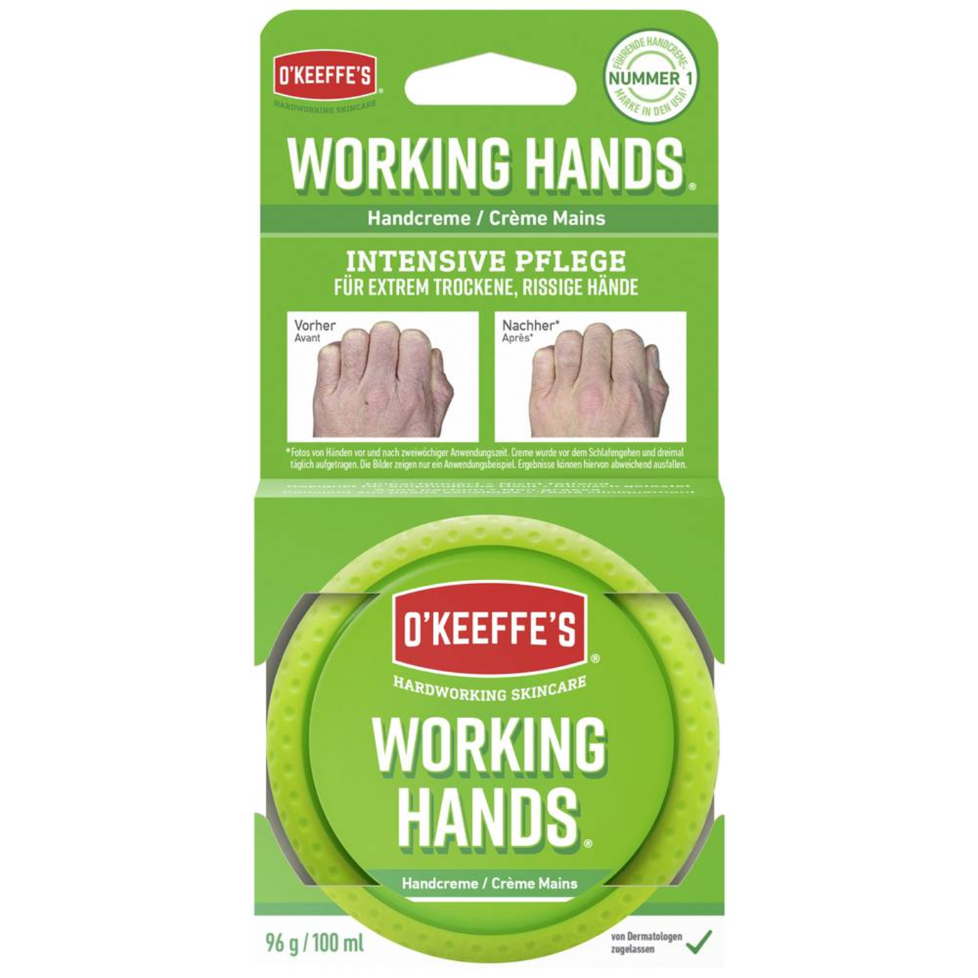 O'Keeffe's Working Hands Crema 100ml 002787