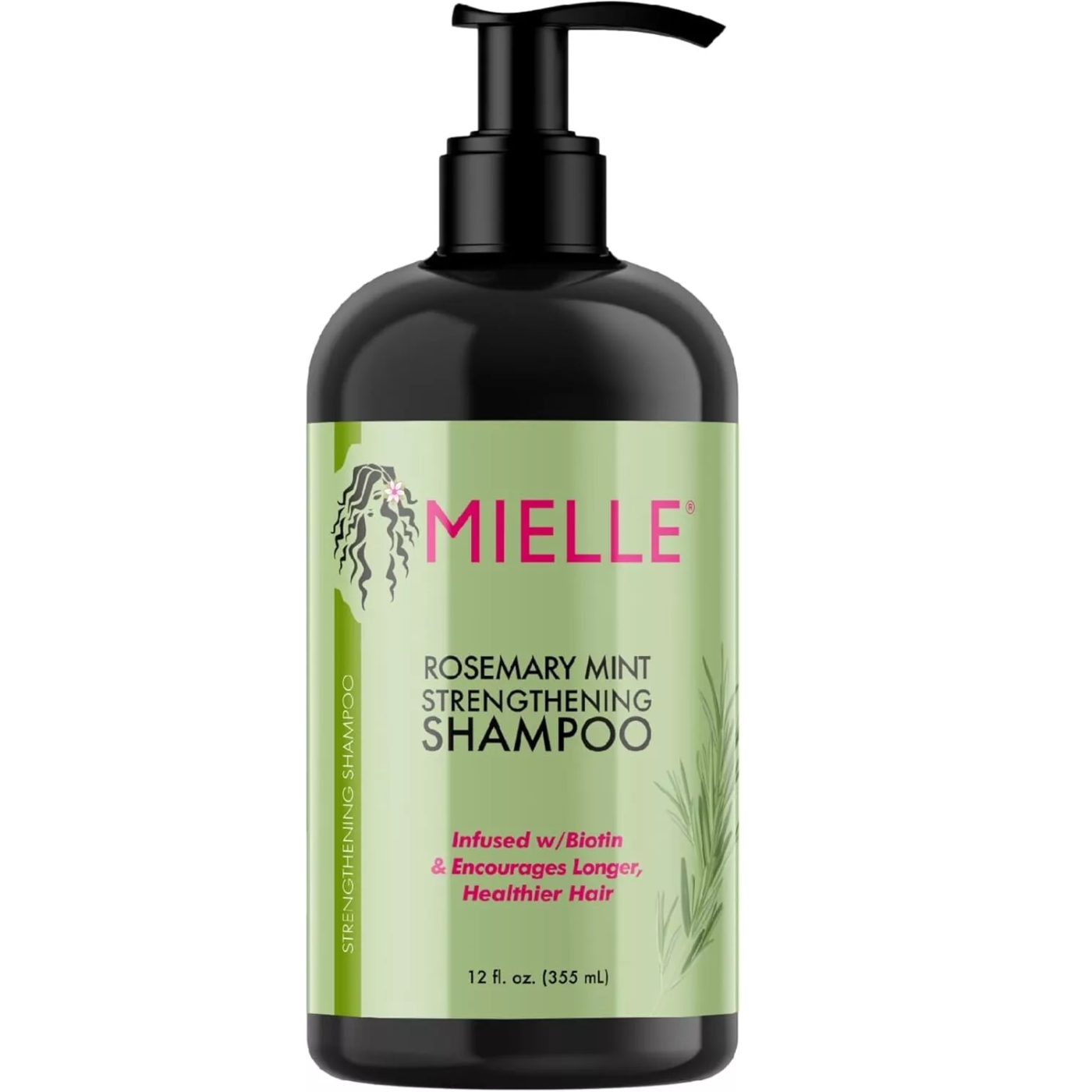 Shampooing fortifiant au romarin et à la menthe Mielle 006770