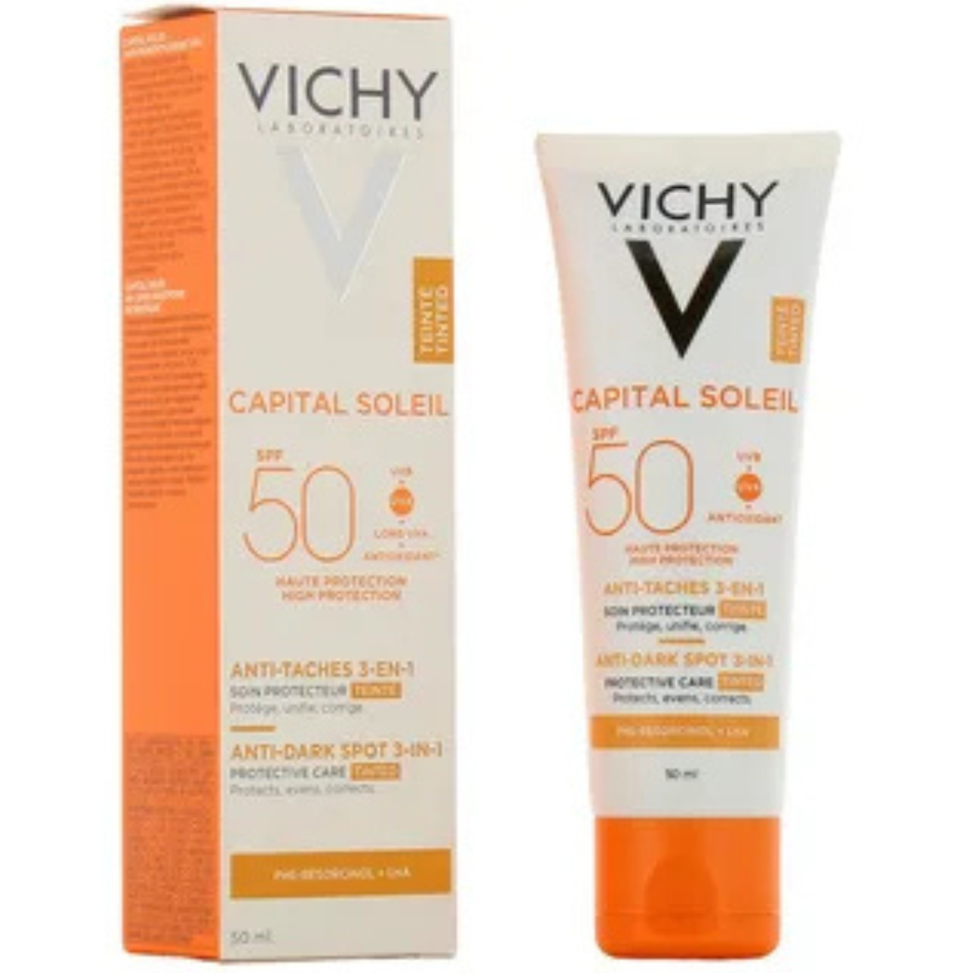 Ideal Soleil 3-en1 Anti-Taches SPF50 +Teinté 419802