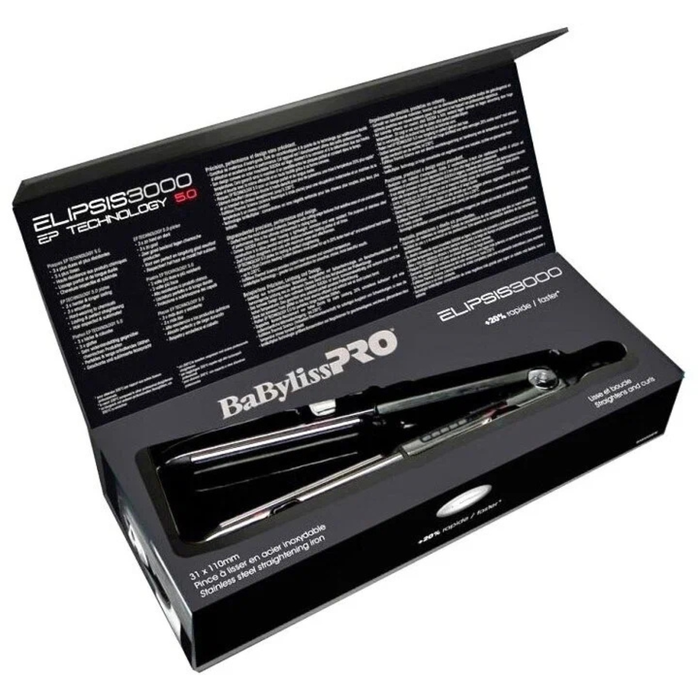 Lisseur Elipsis - BaByliss Pro - BAB3000epe