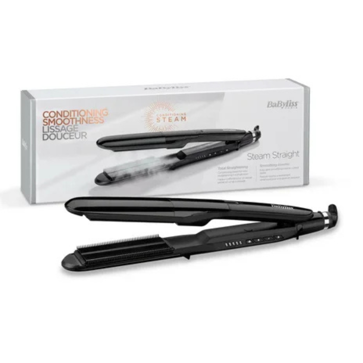 Lisseur Boucleur Vapeur XXL - BaByliss- ST492E
