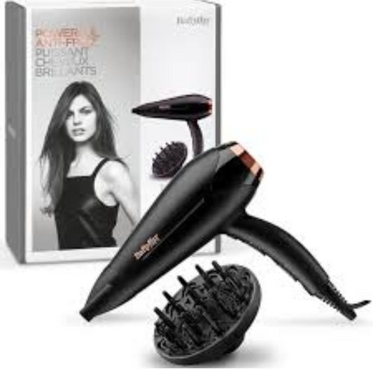 Sèche cheveux 2200W IONIC + DIFFUSEUR - BaByliss - D570DE