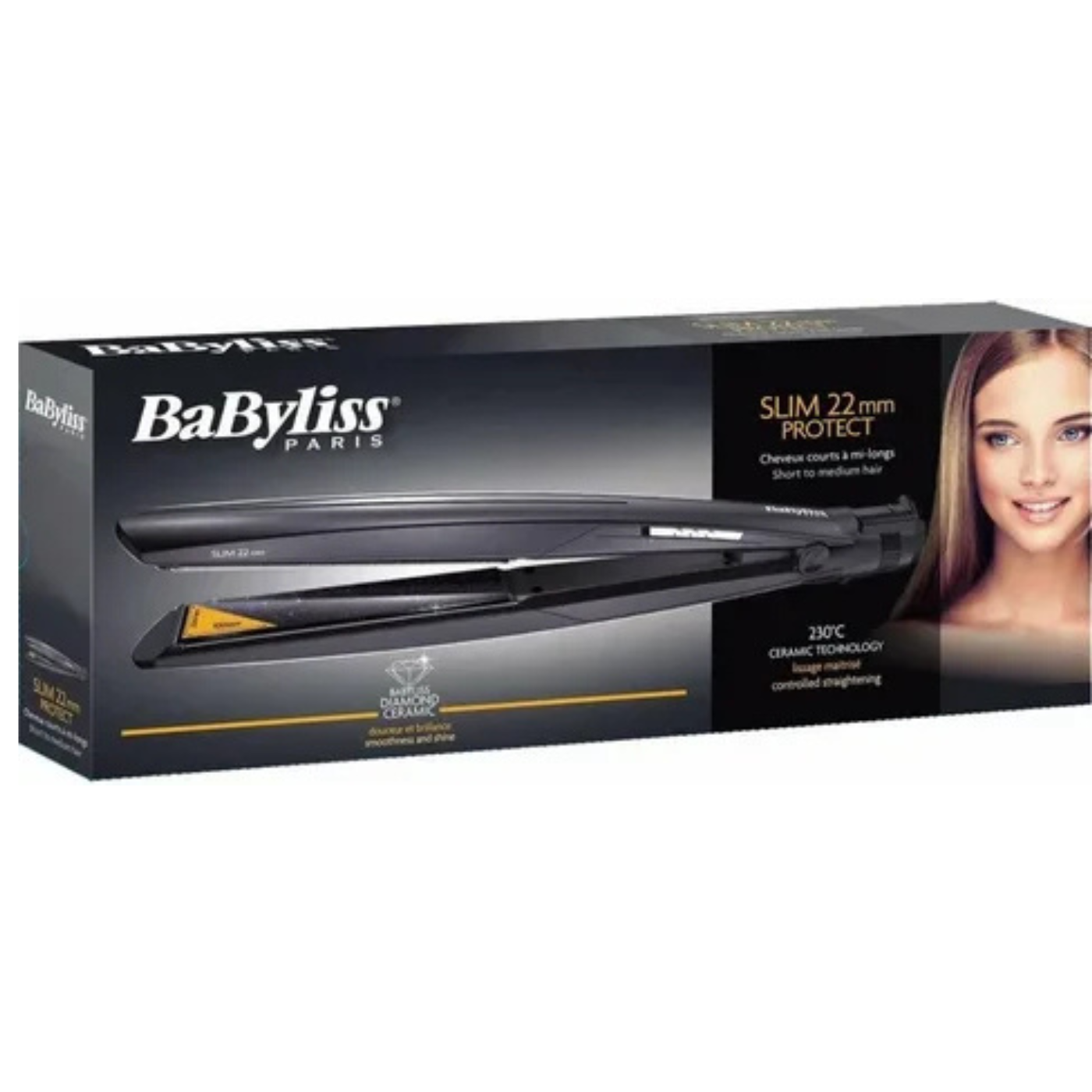 Lisseur Slim 22 mm Protect ST325E- BaByliss