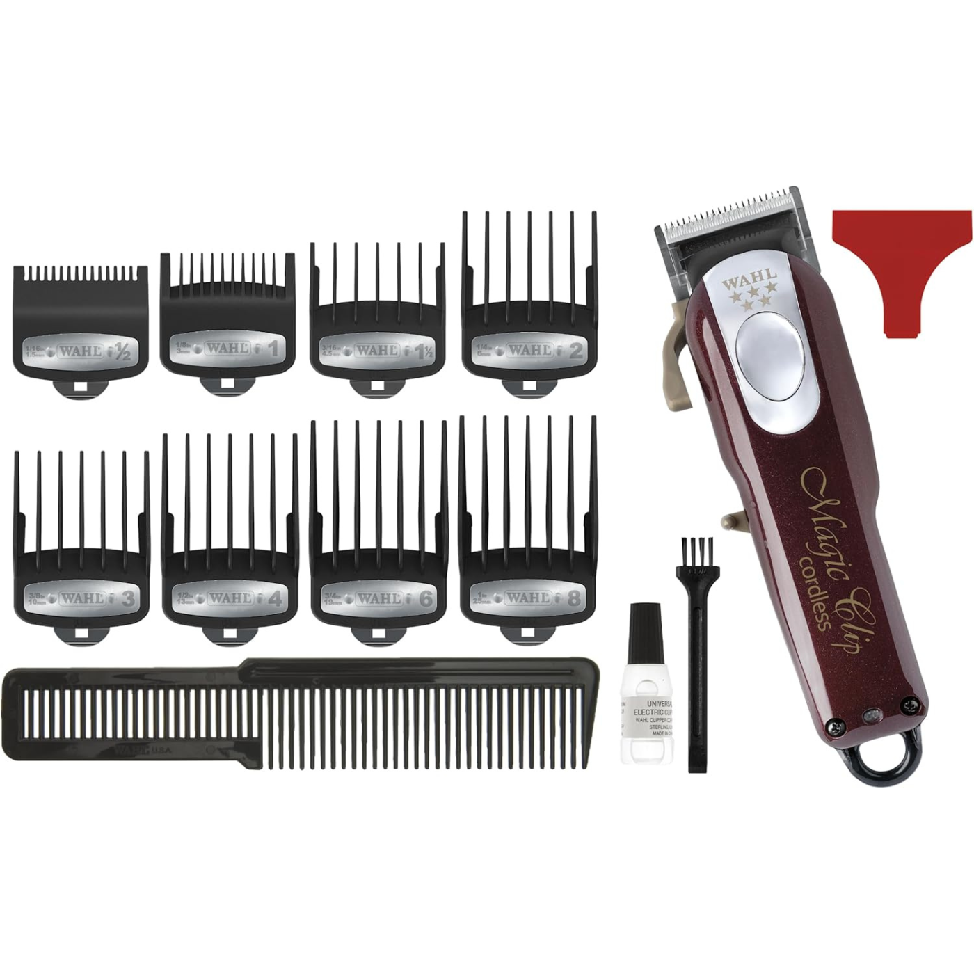 Tondeuse Professionnels a Clip Magique Sans Fil 5-Stat-Wahl WTMAGICSANSFIL
