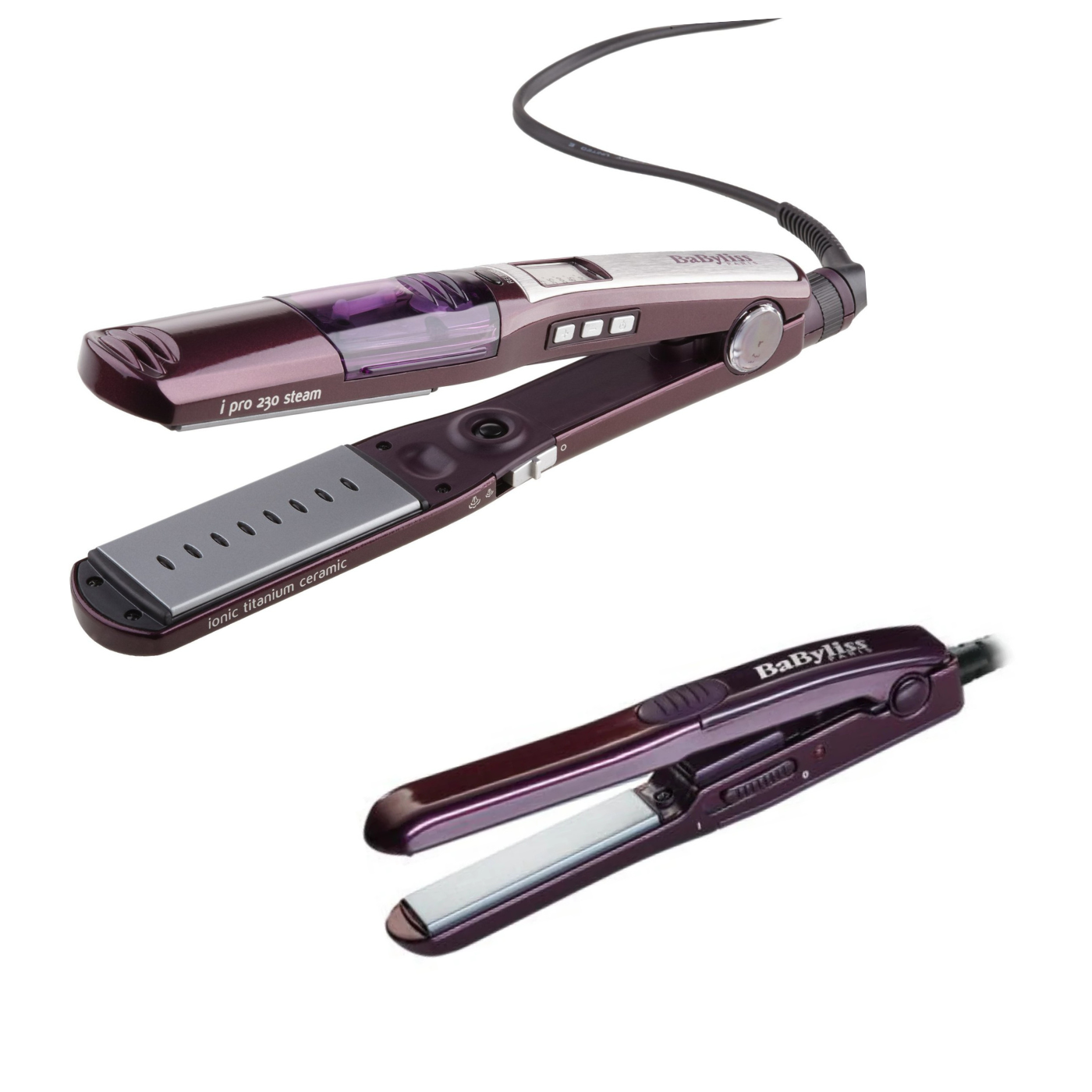 Lisseur Vapeur 230°+ Mini Lisseur - BaByliss - ST396ALE