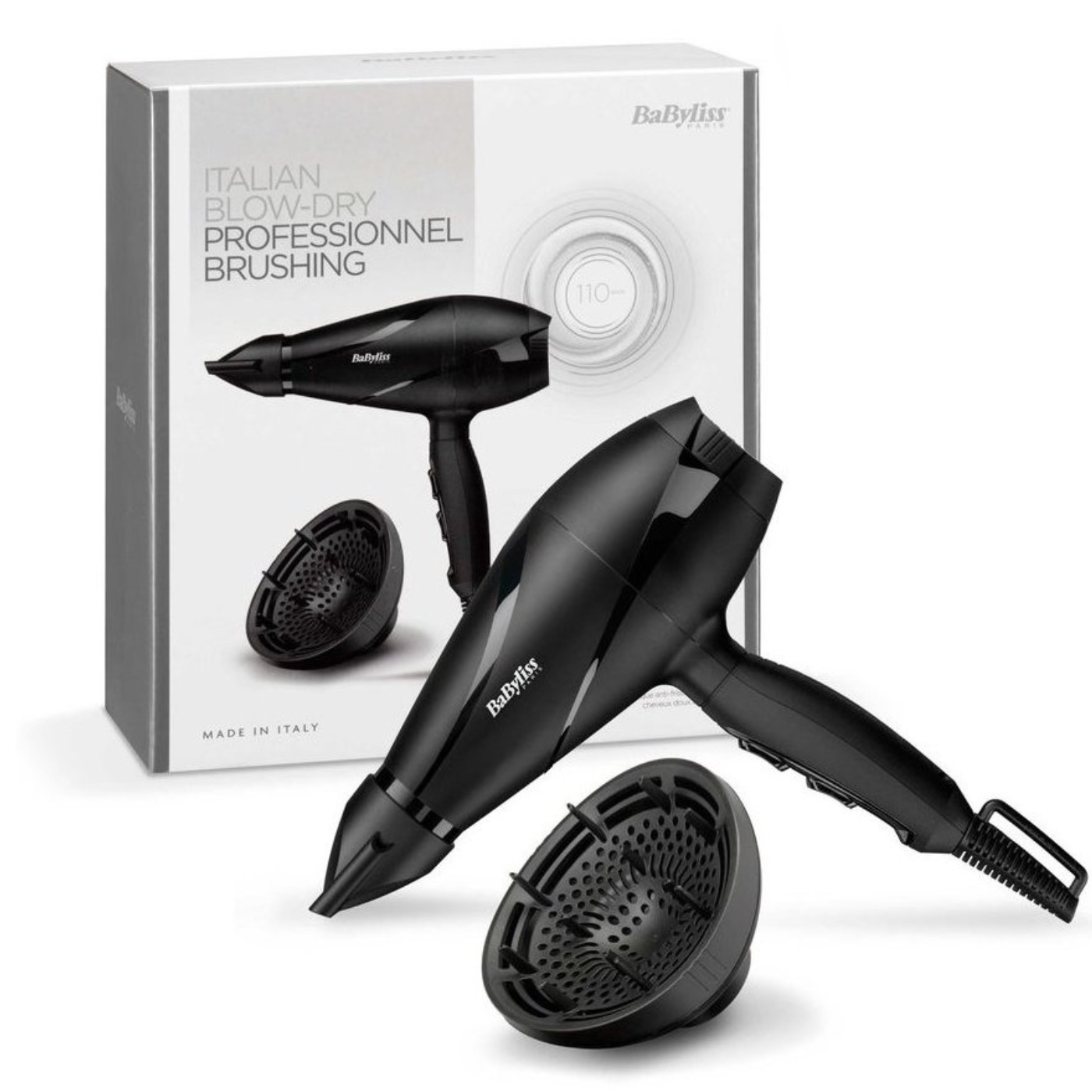 Sèche cheveux Ionic+ Diffuseur AC 2200W  - BaByliss - 6713DE