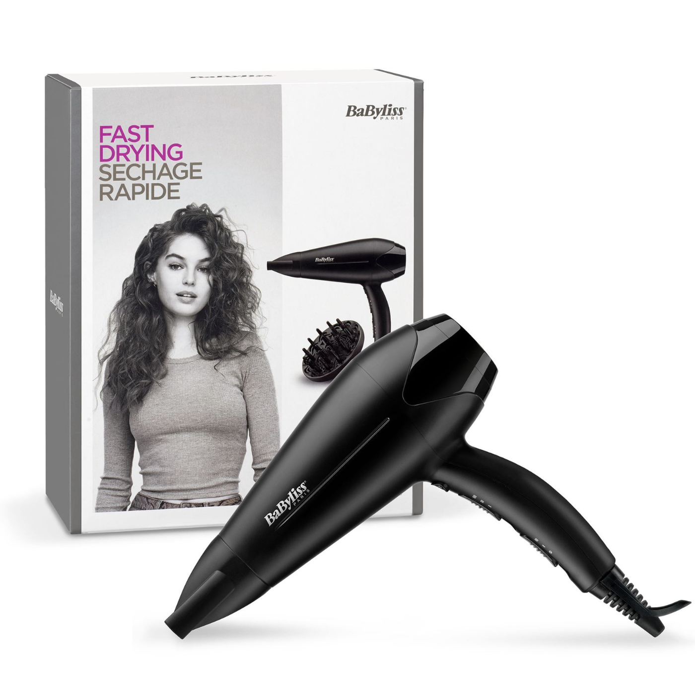 Sèche cheveux 2000W - BaByliss - D563DE