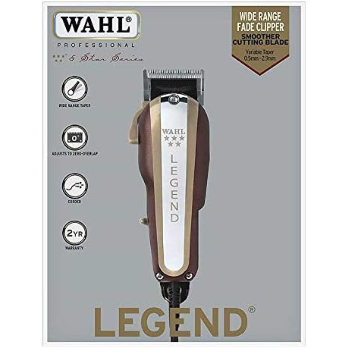 Tondeuse De Coupe Filaire Legend -Wahl WTLEGEND